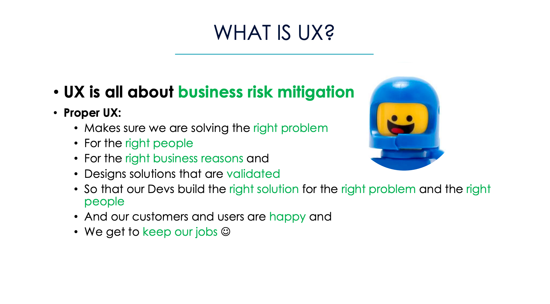 What is UX?