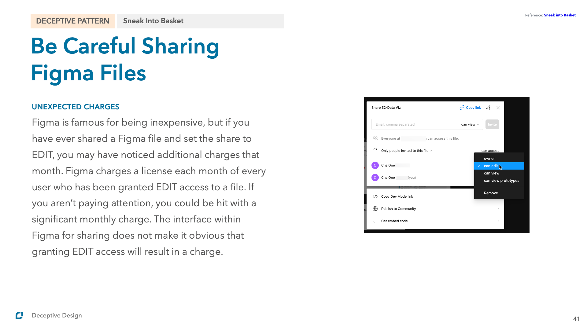 Be careful sharing Figma files